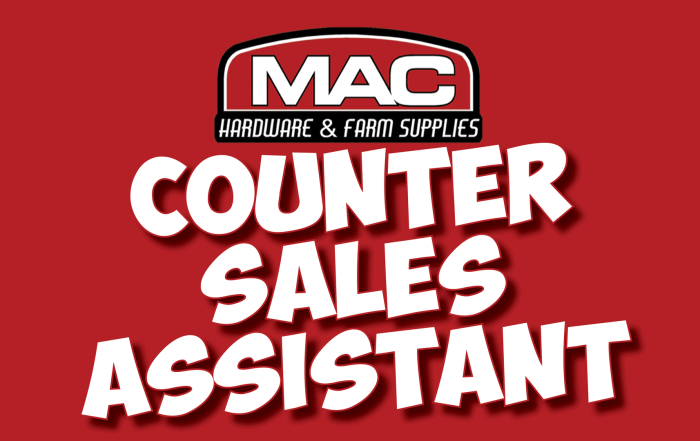 Mac Hardware | Jobs | Counter Sales Assistant